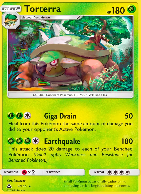Torterra, Ultra Prism 009/156