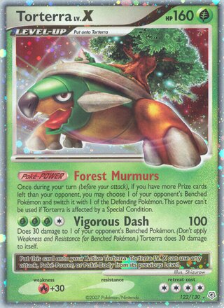 Torterra LV.X, Diamond & Pearl 122/130