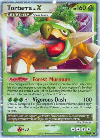 Torterra LV.X, Diamond & Pearl Promos DP09