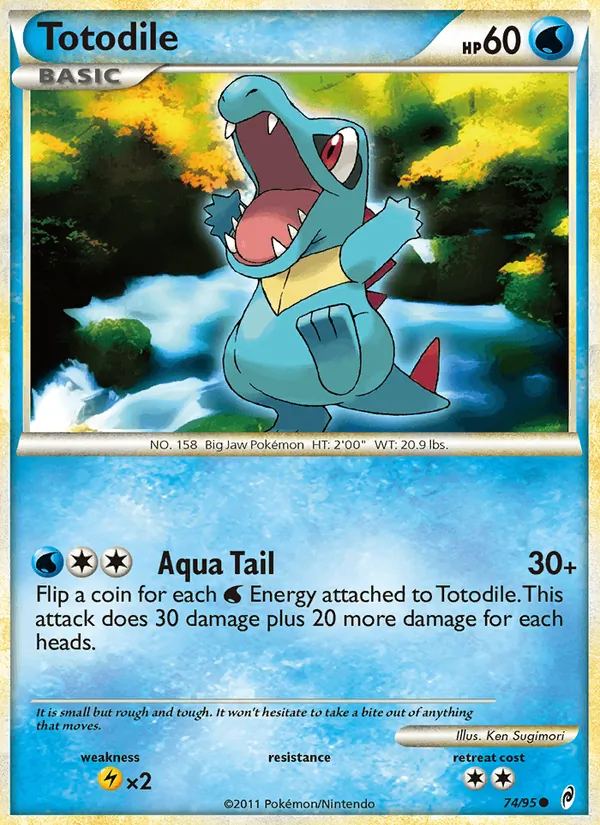 Totodile, Call of Legends 074/095