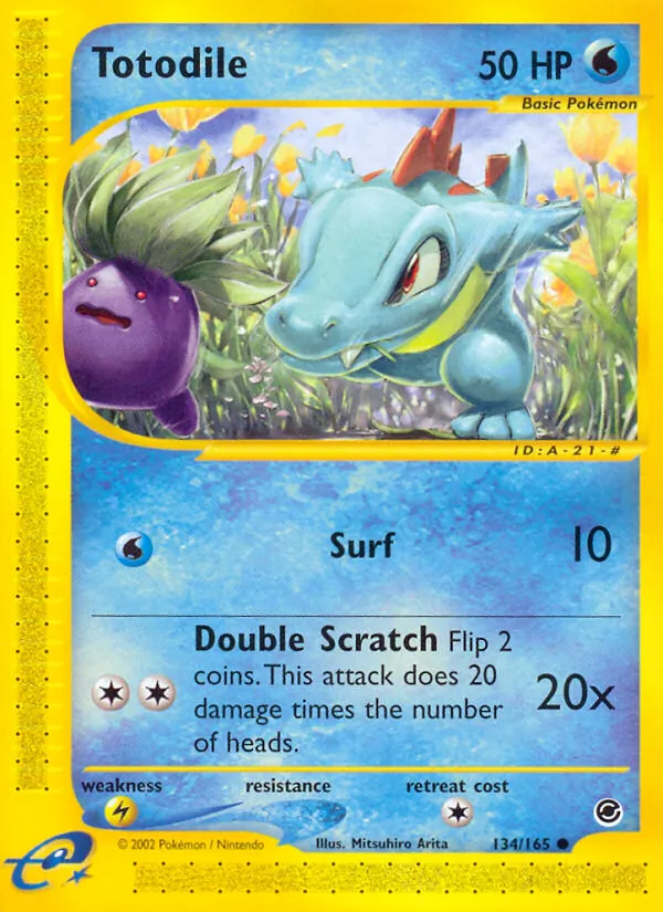 Totodile, Expedition Base Set 134/165