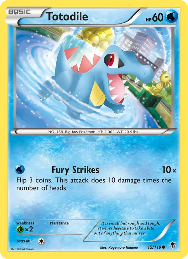 Totodile, Phantom Forces 015/119