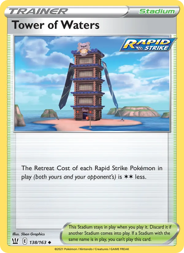 Tower of Waters, Battle Styles 138/163