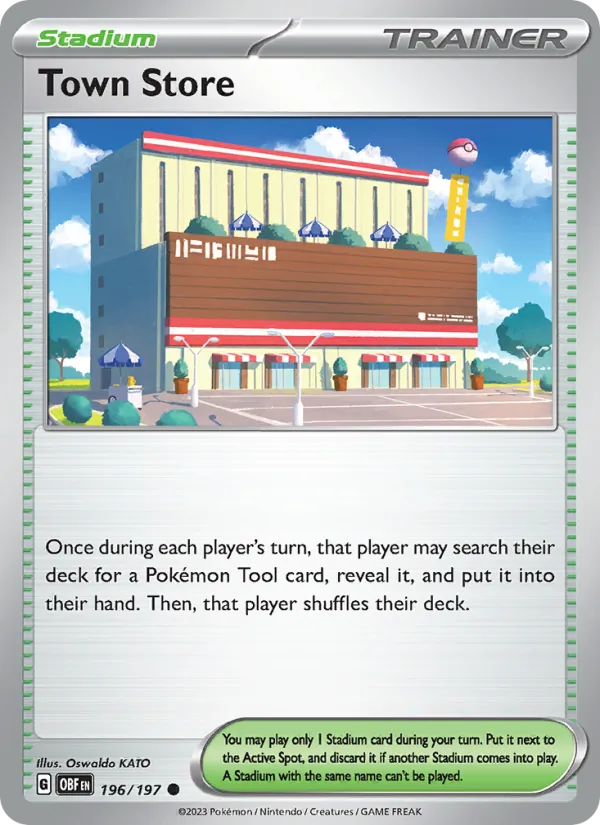 Town Store, Obsidian Flames 196/197