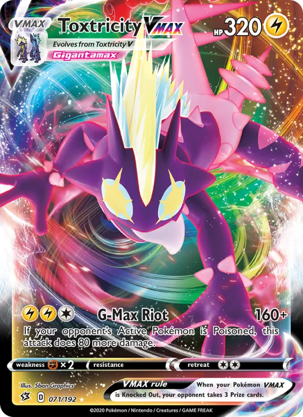 Toxtricity VMAX, Rebel Clash 071/192