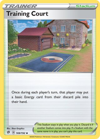 Training Court, WC Deck 2022 (Ice Rider Palkia) 169/192