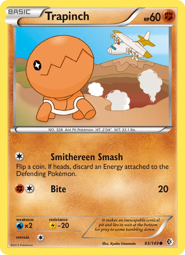 Trapinch, Boundaries Crossed 083/149