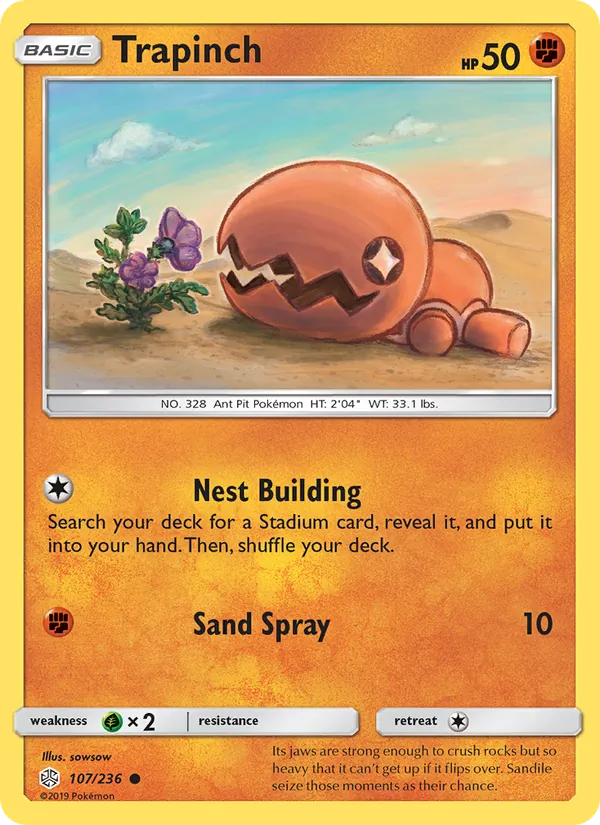 Trapinch, Cosmic Eclipse 107/236