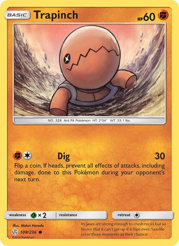 Trapinch, Cosmic Eclipse 108/236