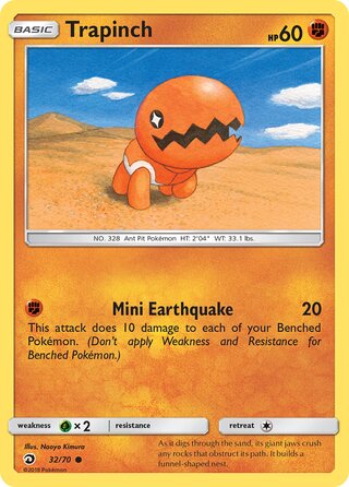 Trapinch, Dragon Majesty 032/070