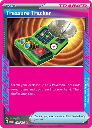Treasure Tracker, Prismatic Evolutions 131/131