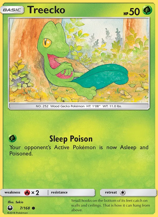 Treecko, Celestial Storm 007/168