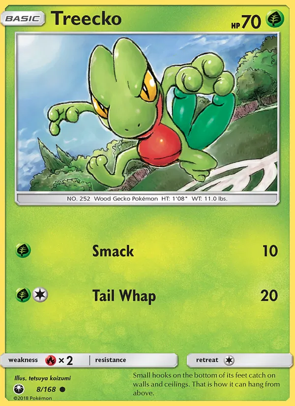 Treecko, Celestial Storm 008/168