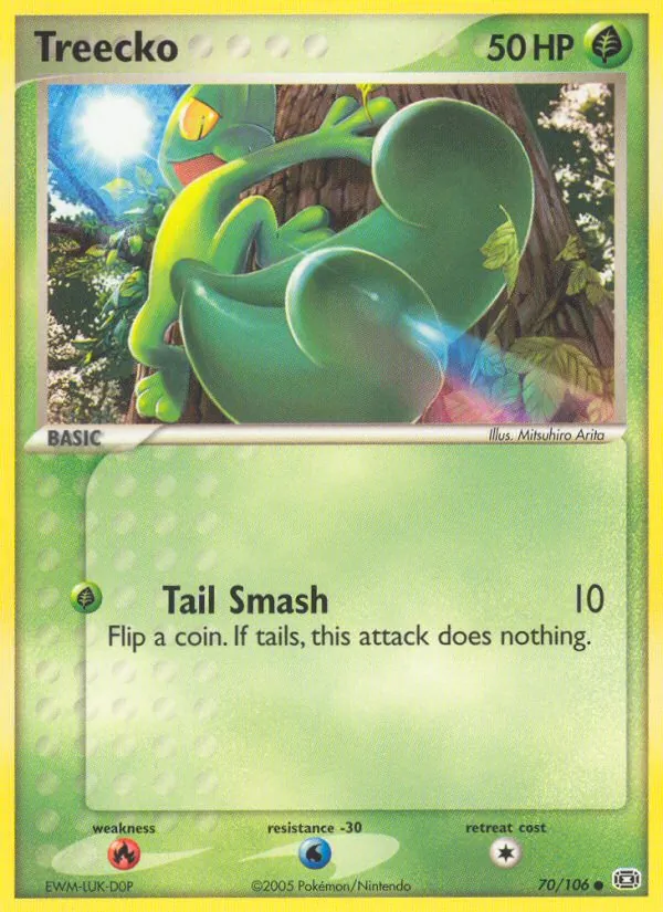 Treecko, Emerald 070/106