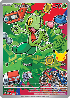 Treecko, MEP Black Star Promos 055