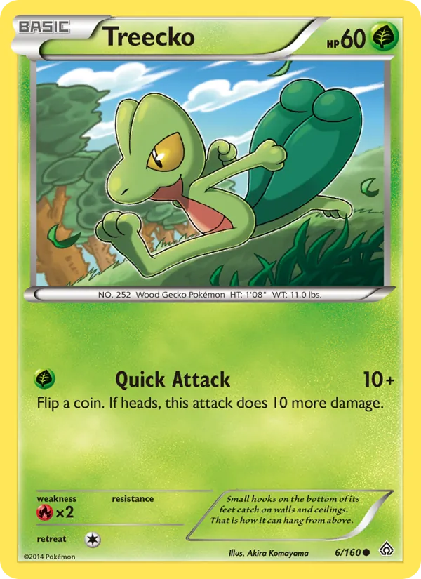 Treecko, Primal Clash 006/160