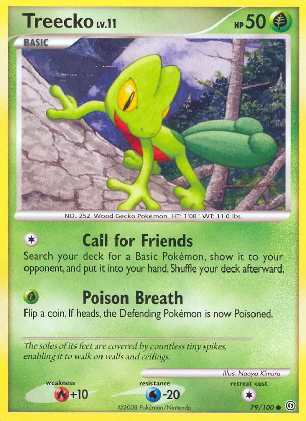 Treecko, Stormfront 079/100