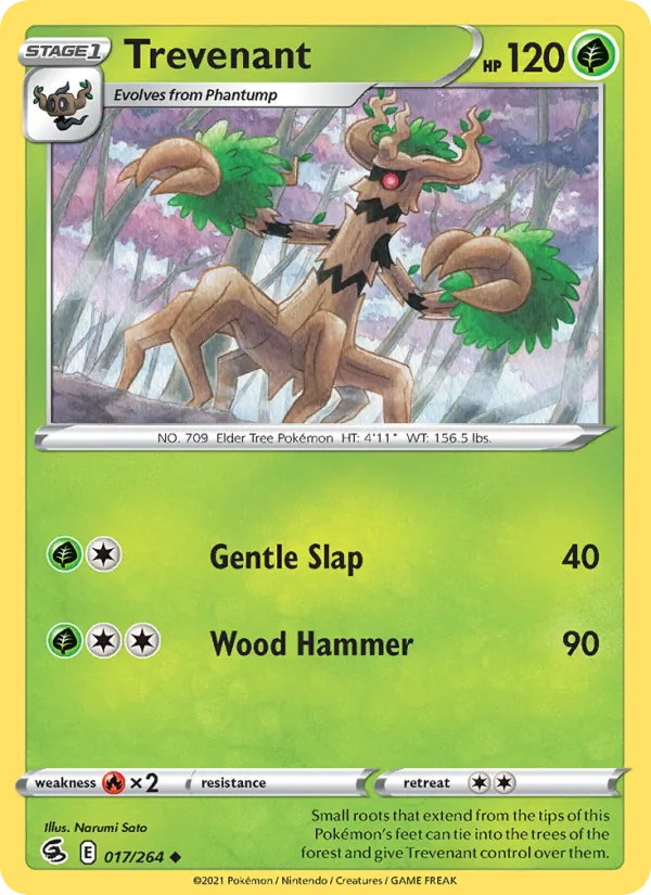 Trevenant, Fusion Strike 017/264