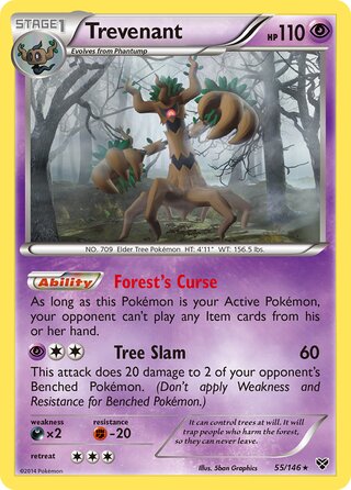 Trevenant, WC Deck 2014 (Trevgor) 055/146