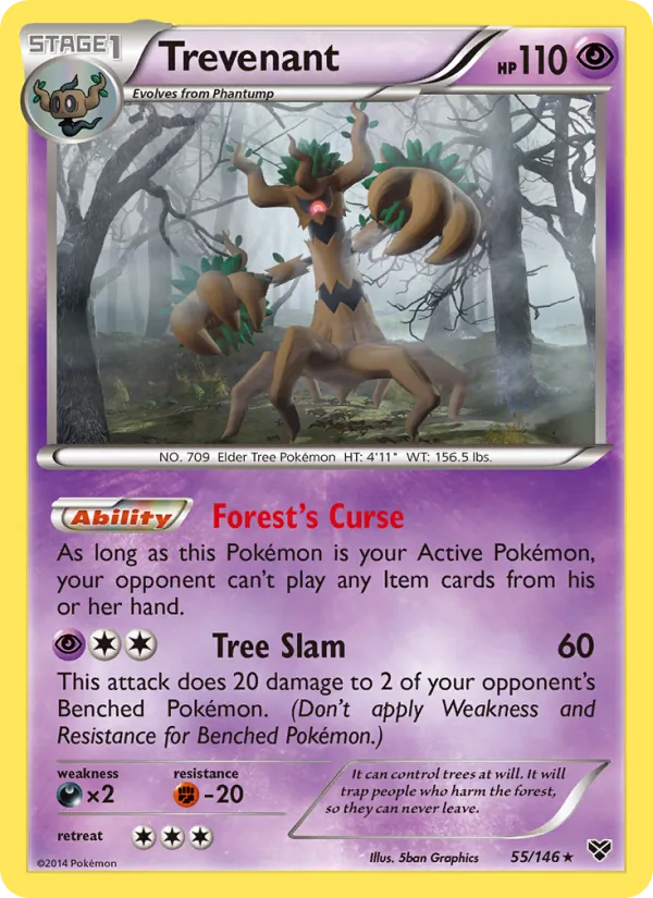 Trevenant, XY 055/146