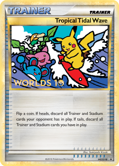 Tropical Tidal Wave, HeartGold & SoulSilver Promos HGSS18