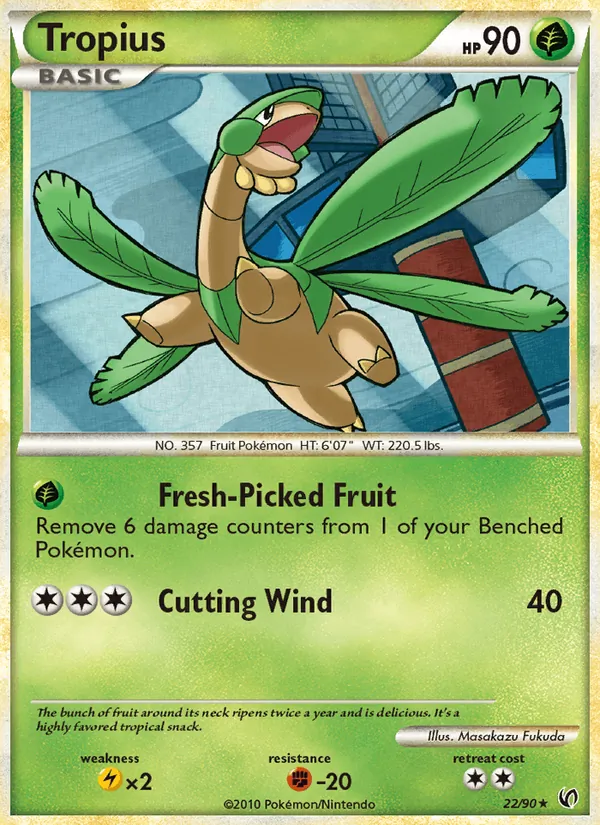Tropius, Undaunted 022/090