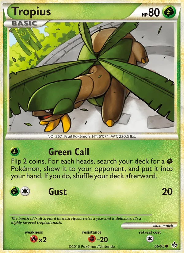 Tropius, Unleashed 066/095