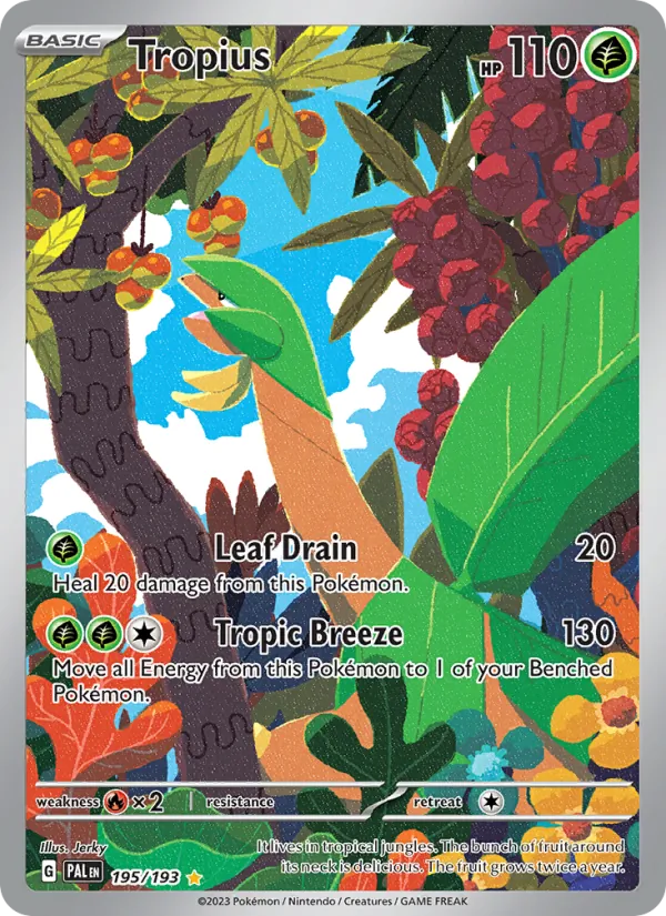 Tropius, Paldea Evolved 195/193