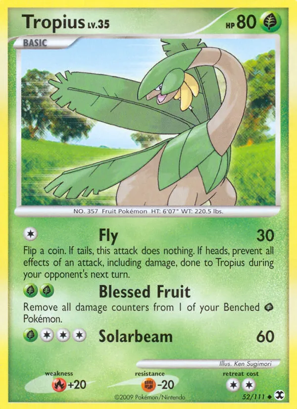 Tropius, Rising Rivals 052/111