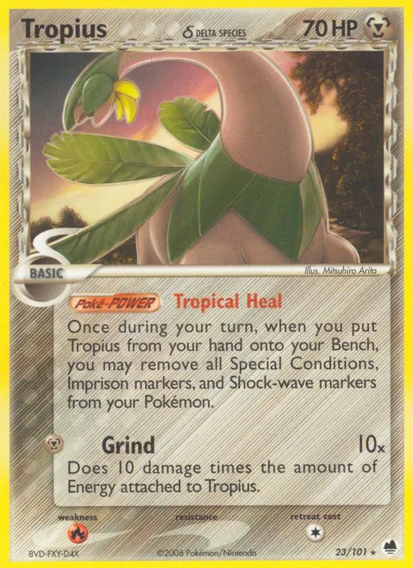 Tropius δ, Dragon Frontiers 023/101