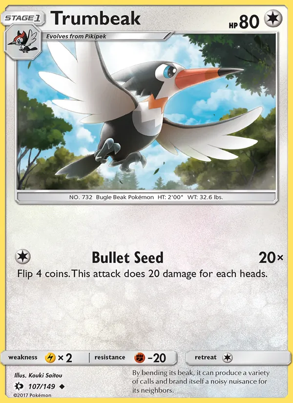 Trumbeak, Sun & Moon 107/149