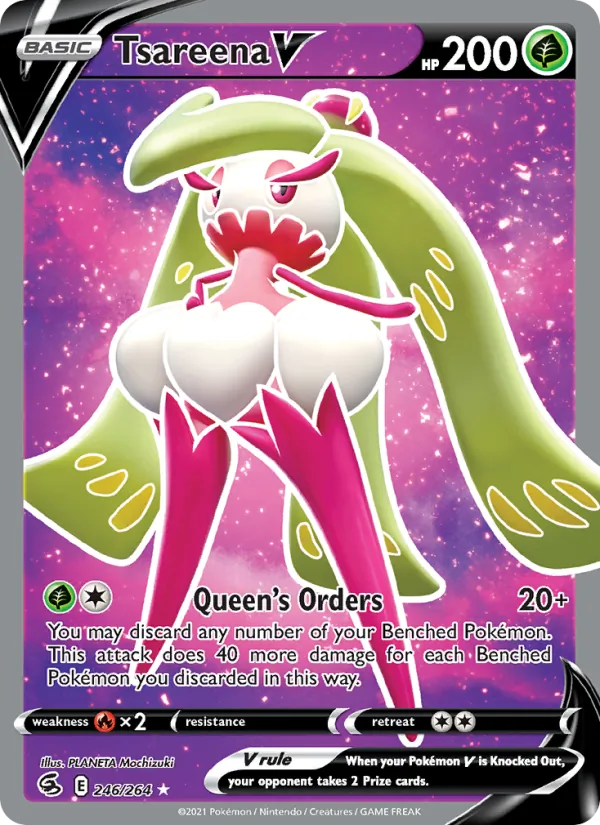 Tsareena V, Fusion Strike 246/264