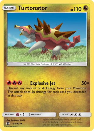 Turtonator, Dragon Majesty 050/070