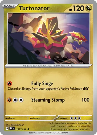 Turtonator, Surging Sparks 137/191