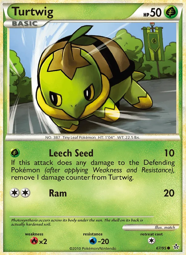 Turtwig, Unleashed 067/095