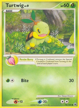 Turtwig, Countdown Calendar 078/100