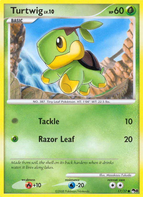 Turtwig, POP Series 8 017/017