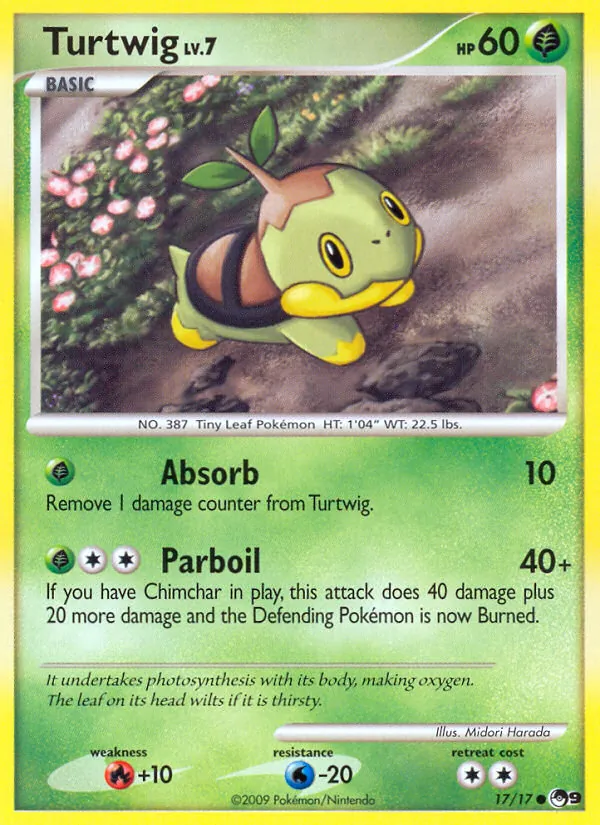 Turtwig, POP Series 9 017/017