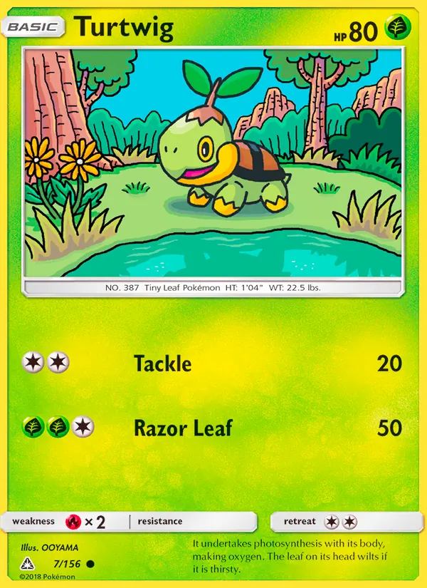Turtwig, Ultra Prism 007/156