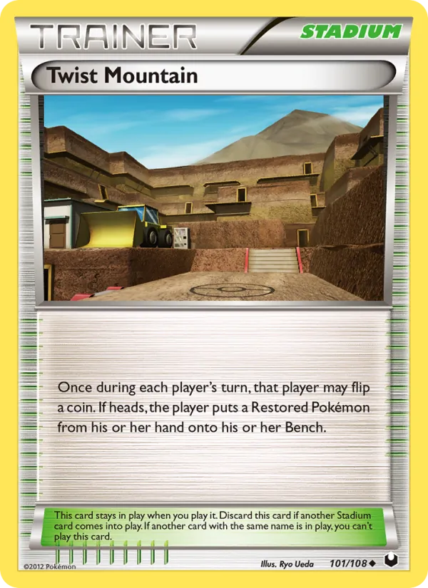 Twist Mountain, Dark Explorers 101/108