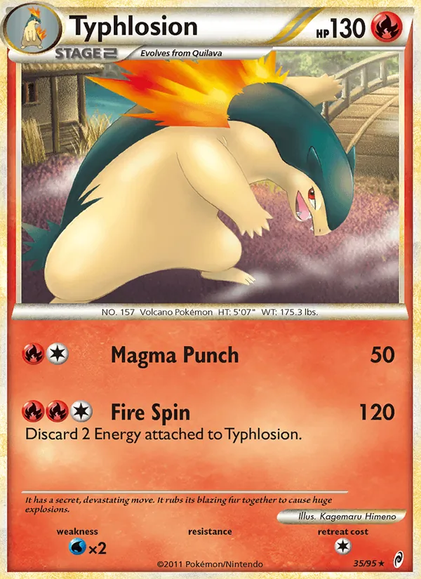 Typhlosion, Call of Legends 035/095