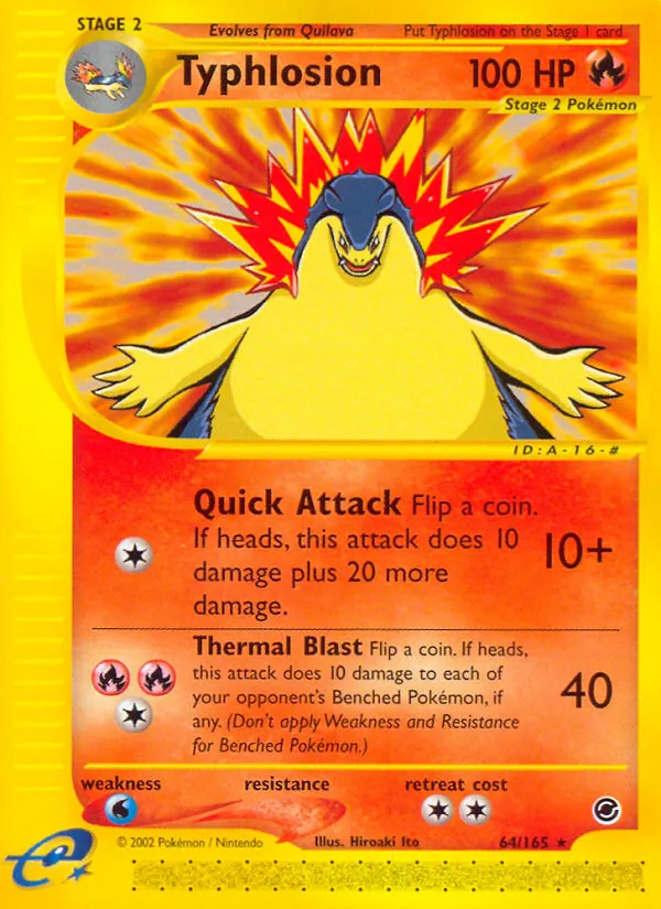 Typhlosion, Expedition Base Set 064/165