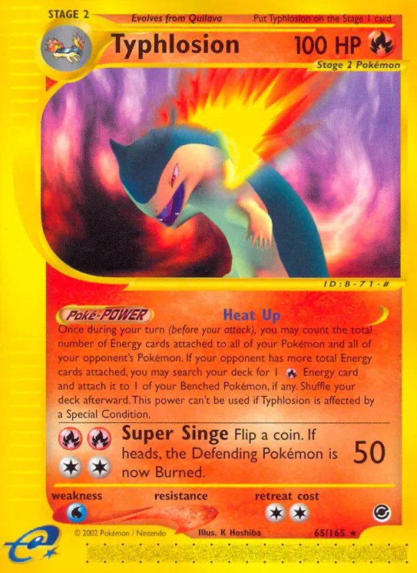 Typhlosion, Expedition Base Set 065/165
