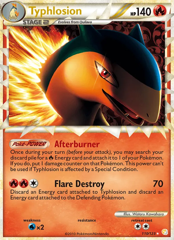 Typhlosion, HeartGold & SoulSilver 110/123