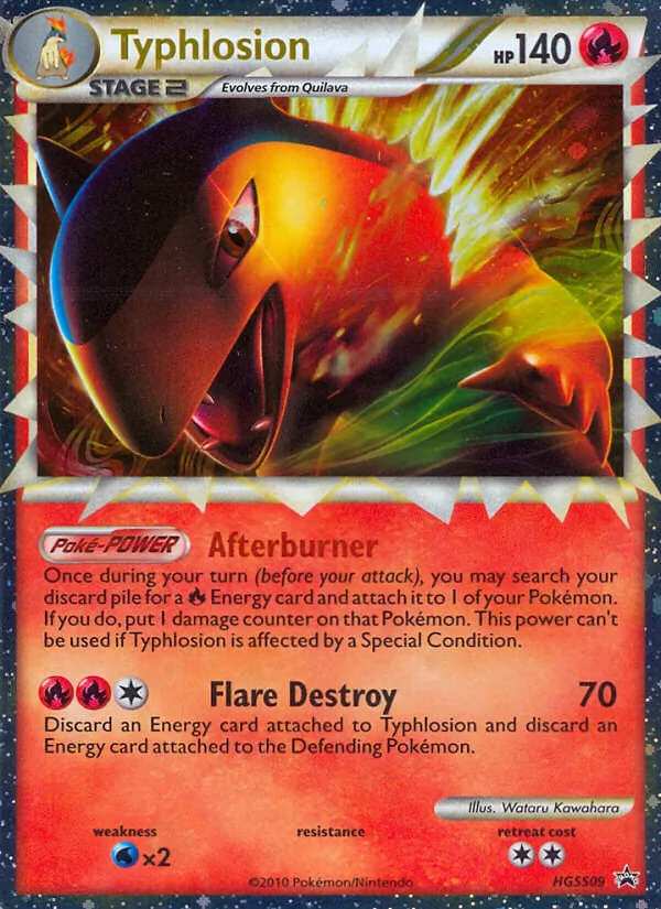 Typhlosion, HeartGold & SoulSilver Promos HGSS09