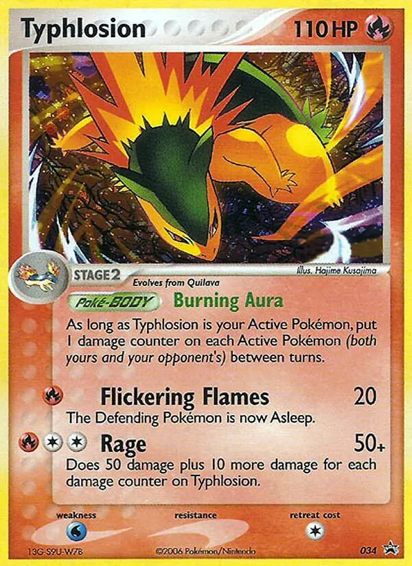 Typhlosion, Nintendo Promos 34