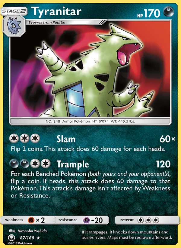 Tyranitar, Celestial Storm 087/168