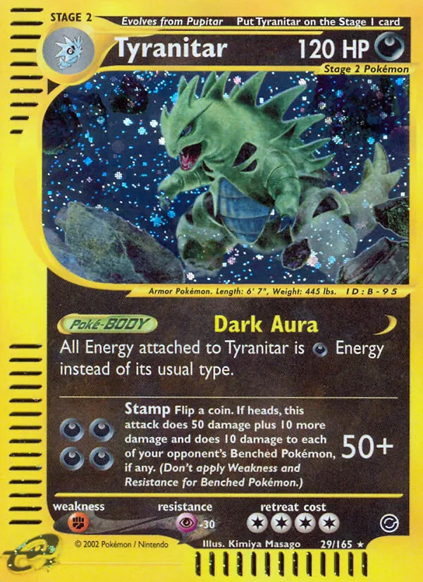 Tyranitar, Expedition Base Set 029/165