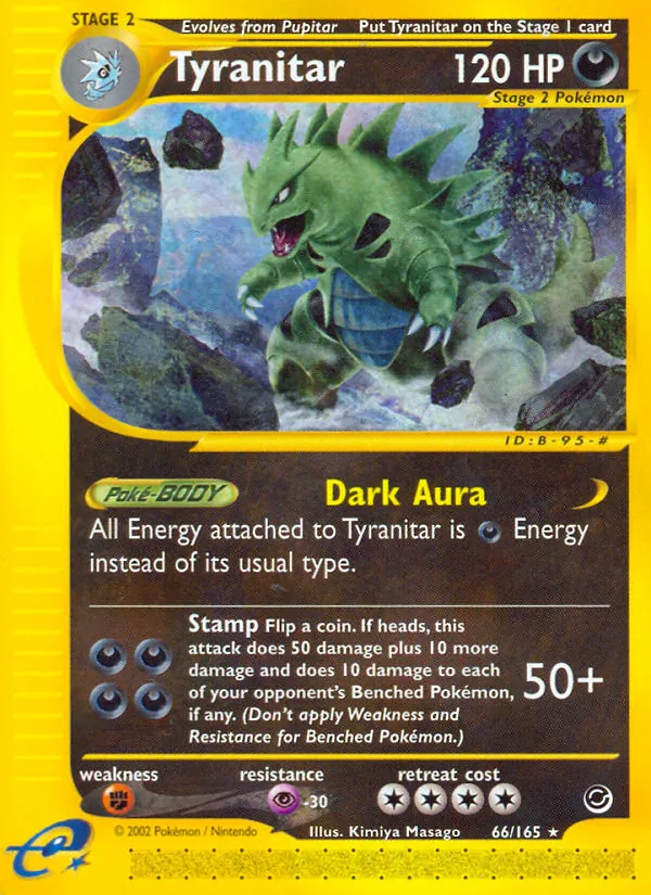Tyranitar, Expedition Base Set 066/165