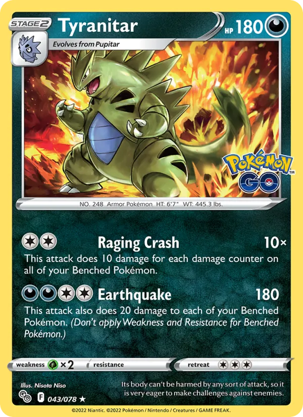 Tyranitar, Pokémon GO 043/078